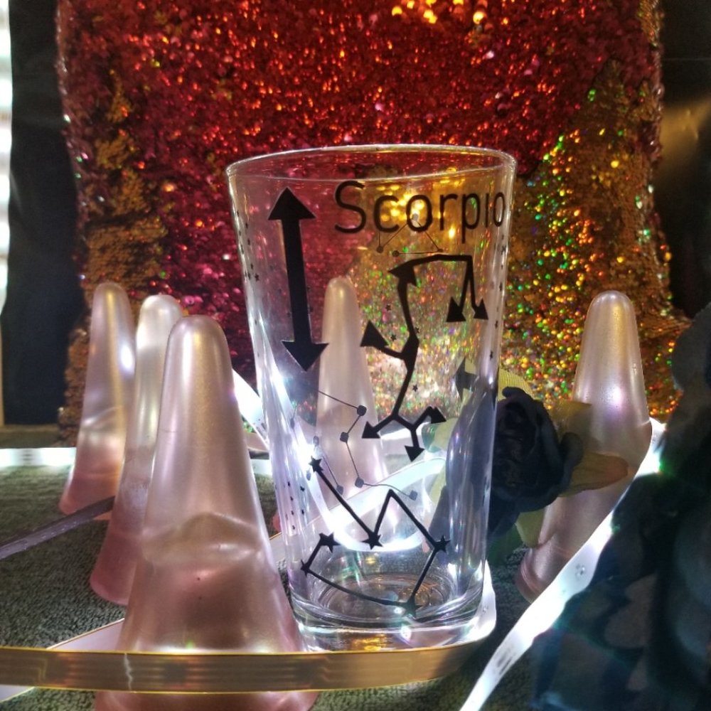 Scorpio Drink Glass